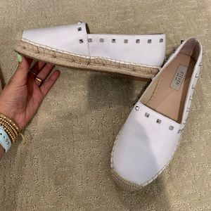 Studded slip on (pleather)